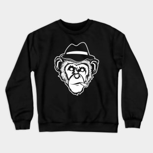 Monkey Head Smoking Crewneck Sweatshirt